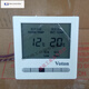 Voton LCD thermostat fan coil panel switch temperature controller VOTON language complete set with backlight