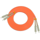 Wolf Light Telecommunications Grade LC-LC-SC-FC-STER Gigabit Multimode Dual Core Optical Fiber Litch Tradiver Duplex Pig Quetker (Optical Module Double Fibre Dediated Cavar) SC-SC Multimode Dual Core 200 mètres
