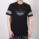 Adidas Clover Herren-Stoff Neuer Sport und lässige runde Hals Kurzarm T-Shirt GE0835 FM3897 S