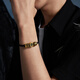 
Chow Tai Fook MONOLOGUE National Tide General Armor Guarding Courage Golden Transshipment Bead for Men and Women MR1477 Brave 17.5cm