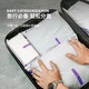 Etrol's Water Travel Storage Bag Passport Passport Bag ID Bag Ultra Light Desgaste Resistente de ropa de lavado y escombros Conjunto de dos piezas-Crescent White [L+XL]
