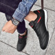 Naikpllo (Naikpllo) Herrenschuhe atmungsbezogene lässige Schuhe Männer laufen Sportschuhe Männer Reiseschuhe tragen resistente Schuhe Herren Non-Schlupfschuhe Männer schwarze A695 42