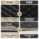 FuYAN's new Peugeot logo 308 408 508 3008 4008 5008 2008 dedicated fully encircled car foot pad Double layer [bee + rice dumpling silk ring + 5 car logos]