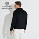 Raidy Boer/Ridy Boer [Doppelseitige Wolle] Herrendoppelte Doppel-Eagle-Jacke 3023-70 Schwarz 165/4/S