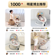 Qiaolexiong electric rocking chair 0-1 year old baby rocking chair coaxing baby artifact newborn meeting gift baby supplies sleeping cradle Mica gray [basic model] separate rocking chair
