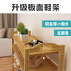 Weiliangnan bamboo shoe rack doorway multi-layer shoe rack household simple shoe rack dormitory shoe cabinet dust-proof small shoe rack storage rack solid wood color 3 layers long 50cm