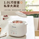 Joyoung electric stew pot small capacity 1L household baby porridge pot baby food supplement pot soup bird's nest electric stew pot water-proof stew household white porcelain multi-function pot GD107 (steamer type) 1L