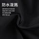 骆驼工装裤男女款秋季防水休闲裤户外登山运动裤加绒梭织冲锋长裤 Y14CAY6625，幻影黑，男 【单层】 3XL