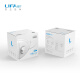 LIFAair individually packaged KN95 mask white breathable breathing valve anti-pollen anti-bacteria anti-spray anti-haze anti-dust LM98W10 only