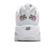 
SKECHERS women's shoes flower embroidered panda shoes summer retro thick-soled sponge cake shoes casual dad shoes 11977-WHT white 35 /5/220mm
