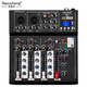 Depusheng Depusheng F4 professional 4-way mixer Bluetooth with effects table small home portable computer tuner MP3 recording shouting Mai DJ live performance