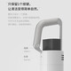 0New Product Japanese Positive and Negative Zero Cordless Vacuum Cleaner Home Handheld High Suction Portable Vacuum Cleaner Upgrade C030 Gray White