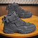 Huilijun Workwear zapatos para hombres para combate de verano al aire libre Sports Mountaineering Martin botas impermeables y antideslizantes Sitio de construcción del desierto Zapatillas de protección del trabajo del desierto Khaki 39
