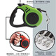 Automatic retractable dog walking artifact, small, medium and large dog rope, dog leash, retractable pet supplies, dog leash, automatic leash - Hulan 3 meters - 1 piece
