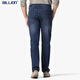 Billion Stretch Jeans Slim Slim Spring Rectivo Spring y Autumn Four Seasons Four Seasons Fácil de usar pantalones casuales de alta gama 683 Blue oscuro 81 Longitud interna 29 (2.29 pies)