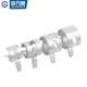 Guwankidacro Elastic Blamp en acier ceinture cerceau à ressort à ressort en acier à eau Pipe d'huile de tuyau 65 Clamp en acier manganèse Q673 Pince de tuyau M19X10X1 [10 pièces]