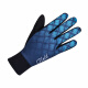 Spakct autumn and winter new cycling gloves men's long finger mountain road bicycle full finger cycling gloves wheat field light blue/dark blue gradient XL