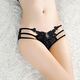 
Woodpecker (TUCANO) lace underwear fashionable hot pure lace hollow sexy traceless large size new low waist thin belt high-end personality 922 black 239 black 234 blue 983 red L