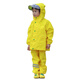 Midele children's raincoat overalls rain pants one-piece Anji play clothes dual-use waterproof body boys and girls kindergarten set 901 yellow overalls M