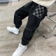 THINKPIRE Boys' Pants Spring and Autumn Children's Clothing Children's Jeans Medium and Large Boys Casual Pants Trendy Children's Clothing TH613 Black Size 150 Recommended Height 140CM