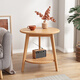 Pupan kleiner runder Tisch Couchtisch Wohnzimmer Haushaltsofa Seite Nordisch Balkon Schlafzimmer Bett
