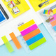 
3M fluorescent indicator label sticker 687-5A classification page logo key can be written sticky sticker series hot sale 3M pagination label 3 packaging (rectangular)