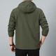 JP Jacke plus Fleece Herren -Kapuze Casual Dick Jacke warm 9898 Grau 2xl