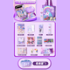 Changguanxiong Little Girl's Birthday Children's Ten-Year Girl Gift Kinder 12 Spielzeug Ausbildung 7-14 Jahre Grundschule Schüler 6-10 Jahre 1-3 Jahre Grundlagiger Aufbewahrungsbox
