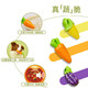 FOFOS Two Fox Dog Toys to Relieve Boredom, Teeth Grinding and Barking Sounds Teddy Pet Corkin Retriever Puppy Dog Toy Carrot [Suitable for Medium and Large Dogs/Adult Dogs]