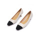 Red Dragonfly Little Flavor High Heels New Women's Shoes Square Toe Thick Heels Commuter Leather Shoes Professional Single Shoes WTB13659 Beige 39