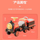 
Tong Chuzan Children's electric car train can be remotely controlled by men and women toys four-wheeled baby pink dual electric dual drive + spray + remote control
