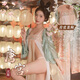 Sous-vêtements sexy Feimu, pyjamas sexy féminin, cheminée de nuit, uniforme JK, style ancien, hanfu, cheongsam, bande nombrand