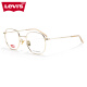 
Levitra myopia glasses frame retro polygons can be equipped with myopia anti-blue-ray glasses frame 5266 C02-gold with Zeiss's Vitner 1.56 anti-blue-ray lens