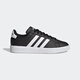 Zapatos casuales adidas zapatos para hombres zapatos para mujeres nuevos zapatos deportivos grandes cortes 2.0 zapatos de moda y versátiles gw9196 negros 41 (255 mm)