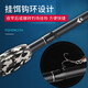 TAIGEK lure rod straight handle spinning wheel set light and hard fishing rod sea rod throwing rod carbon fishing rod set 2.4 meters