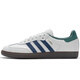 ADIDAS Men's Shoes 2025 Summer New Low Top Wear Sports Casual Sports Sports Shops de mesa de alumno de desgaste cómodo IH4882/Training White y Green/Alemán Recomendación 43 43