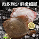 Selling Fish Seven Lang Turbot Net Weight 2.1 Jin Jin equals 0.5 kg, 3 pieces in total, Sea-caught fresh frozen halibut, fresh aquatic fish