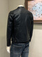 ANDSEEYOU Brand Leather Jacket Men's Autumn New Korean Style Slim Motorcycle Leather Jacket Men's 2025 New Stand Collar Chinese Valentine's Day Black 3XL