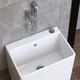 Pupan Ceramic Mopp Pool großer Beinmop-Pool-Wasserhahn bodenhörig ansässig