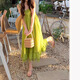 Gem City high-end white suspender dress draped bohemian travel seaside vacation skirt super fairy dress 4333 long skirt M