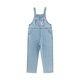 23 styles of children's clothing for boys and girls, girls' denim overalls, autumn clothing, children's pants, spring and autumn new styles, medium and large children's girls' trousers, blue 140cm