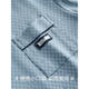 Modal pajamas men's 100% pure cotton long sleeve thin breathable summer cardigan can be worn on the outside with loose and comfortable home clothing set Starry Sky Blue 16873 100% cotton No pilling L 110-130Jin [Jin equals 0.5 kg]
