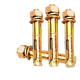 XMSJ Customized National Standard Expansion Screw kleine Kopf mit Lochfarbe Zink Expansion Bolt Spezielle erweiterte Ausdehnungschraube für Anti-Diebstahltür