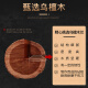 Double gun whole wood cutting board ebony thickened cutting board mildew-proof cutting board household rolling panel vegetable pier 40*28*2.5cm