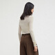 
The same simple temperament stand collar 24 autumn and winter wool sweater BDR4SD3887 W20 shallow cloud M