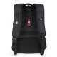 SWISSGEAR Swiss bag backpack 15.6-inch laptop bag men's business backpack travel bag middle school student bag nylon commuter bag SA-9601 black