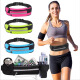 Lauf Taillenbeutel Multifunktionaler wasserdichtes und diebstahls eng anliegender Mobiltelefongürtel Sportfitness Männer und Frauen kleiner Kesselbeutel Radsportbeutel Blau [leichte eng sitzende Nachtlaufreflexion] -1-Paket ohne Spezifikationen