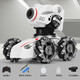 Télécommande Toys Toys Children's Car Gesture Senting Remote Control Control Car Racing Racing Four-roue Drift peut lancer des cascades spéciales, peut générer des balles aquatiques + des bulles + des réservoirs à puces doux [Dual intelligent
