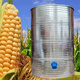 MPPMCK Almacenamiento de almacenamiento de grano de granero Almacenamiento de grano de granja arroz arroz arroz arroz almacenamiento de grano de hierro almacenamiento de granero diámetro de círculo 133 trigo de cuatro capas 3890jin [Jin iguala 0.5 kg] arroz 2760