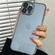 New iPhone 13 mobile phone case, all-inclusive, anti-fall, iphone13promax, with integrated charging port, dustproof plug, speaker, dustproof, built-in lens film, transparent, Yuanfeng Blue, high quality, dustproof charging port, iPhone 13